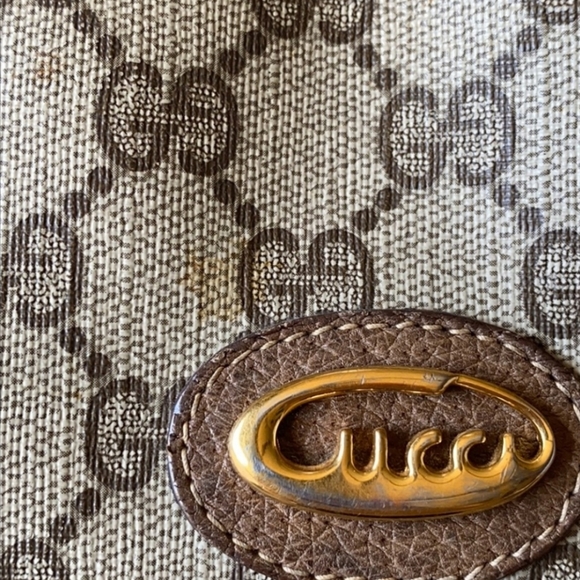 SOLD // Authentic Vintage Gucci Satchel Purse - Picture 6 of 15